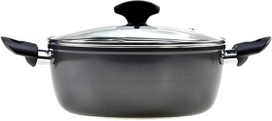 RAVELLI Italia Linea 85 Non Stick Induction Stock Pot, 5 Quart