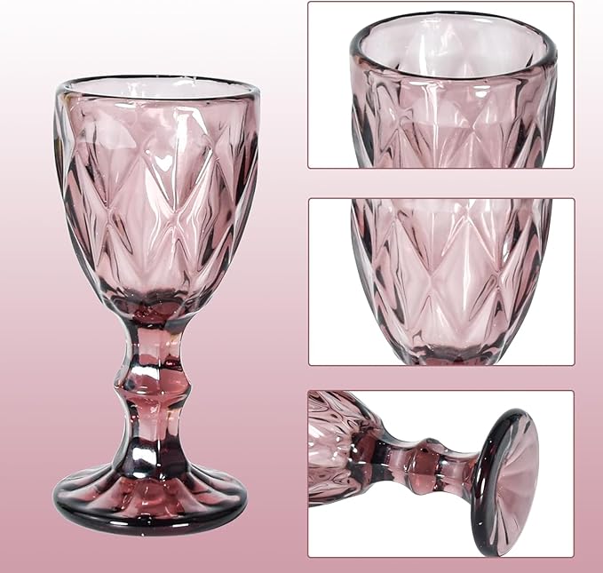 5-Piece Stemmed Cordial Glasses Set, Dishwasher Safe, Perfect for Tequila, Brandy Tasting, Weddings, and Bars (Style3,5pcs)