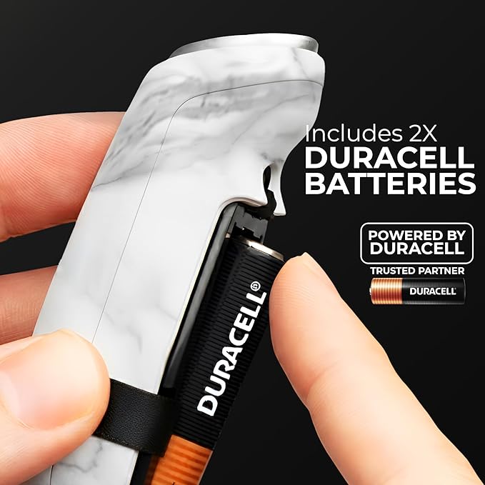 Zulay Kitchen Patented Tornado Triple Whisk Milk Frother with 4 Duracell Batteries ??Handheld Foam Maker for Coffee, Lattes, Matcha & Hot Chocolate ??Rich, Creamy Froth in Seconds