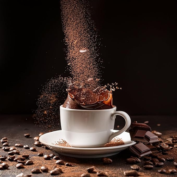Fresh Roasted Coffee, Mocha Flavored Coffee, 5 lb (80 oz), Medium Roast, Kosher, Ground