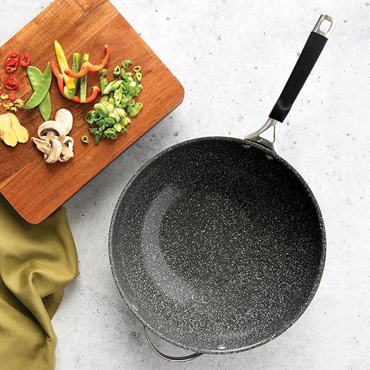 Nordic Ware Verde Ceramic Nonstick 12 Inch Wok
