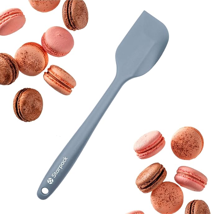 Starpack 'Scrape & Stir' Silicone Spatula (11 Inch) - 600째F Heat Resistant Spatula Set - Food Grade Kitchen Spatulas - LFGB Grade Nonstick Baking and Cooking Rubber Spatulas Set