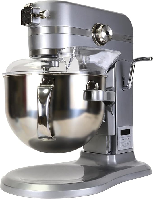 Kenmore Elite Bowl-Lift Stand Mixer ??Professional Electric Batidora de Pie for Baking Heavy Duty Countertop Kitchen Appliance with 5 & 6 Qt Stainless Steel Bowls Flat Beater Whisk Dough Hook