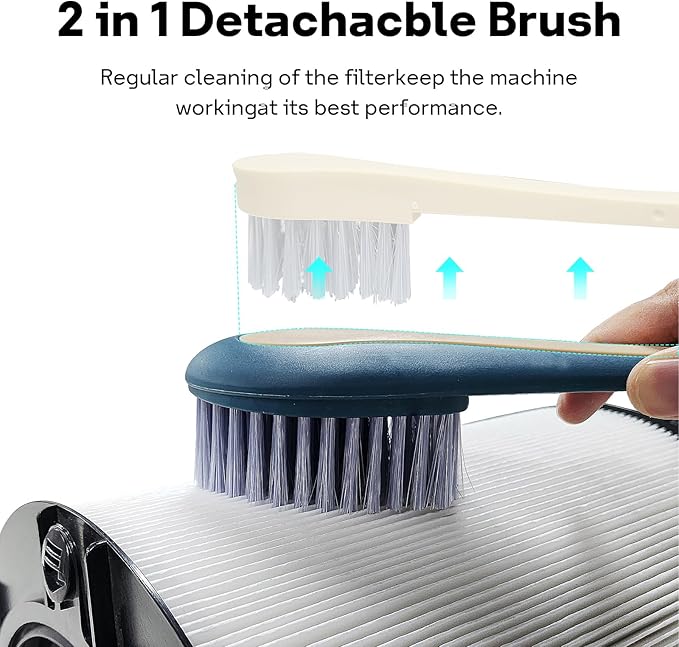 Leemone 360째 Combi 2 in 1 HEPA+Carbon Replacement Filter Compatible with Dyson TP06 HP06 PH02 PH01 PH03 PH04 HP09 TP09 HP07 TP07 TP10 HP10, H13 Grade True HEPA Replacement Filter