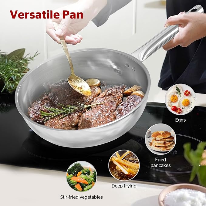 Sunhouse Pan for Cooking (FRY PAN (Basic), 11 inch)