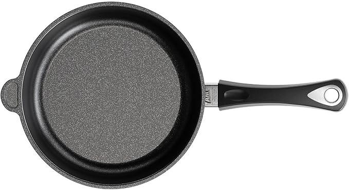 AMT Gastroguss The World쨈S [.] Casserole Frying pan for Induction, Diameter 24 cm, Height 7 cm, die-cast Aluminium, Lotan짰 Non-Stick Coating for Fat-Free-Frying, AMZN-I-724-US