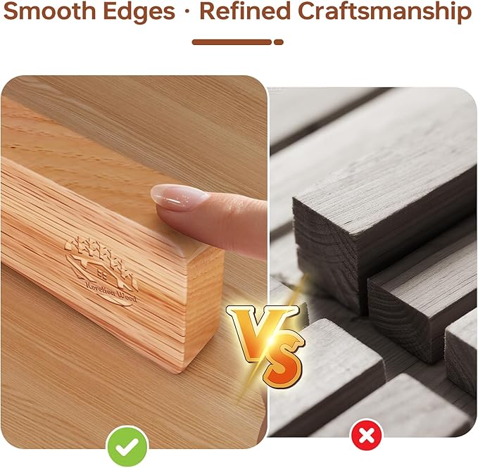 Premium Oak Wood Magnetic Knife Strip, 16" Magnetic Knife Holder for Wall with N52 Neodymium Magnets (Supreme Grade), Professional Knife Magnetic Strip Organizer for Kitchen Knives &Tools,No Drilling