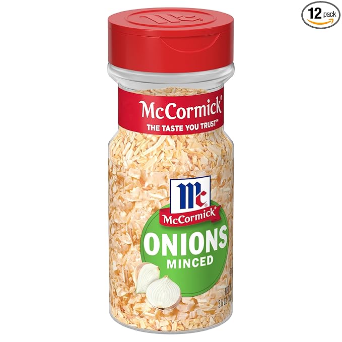 McCormick Minced Onions, 3.5 oz (Pack of 12)