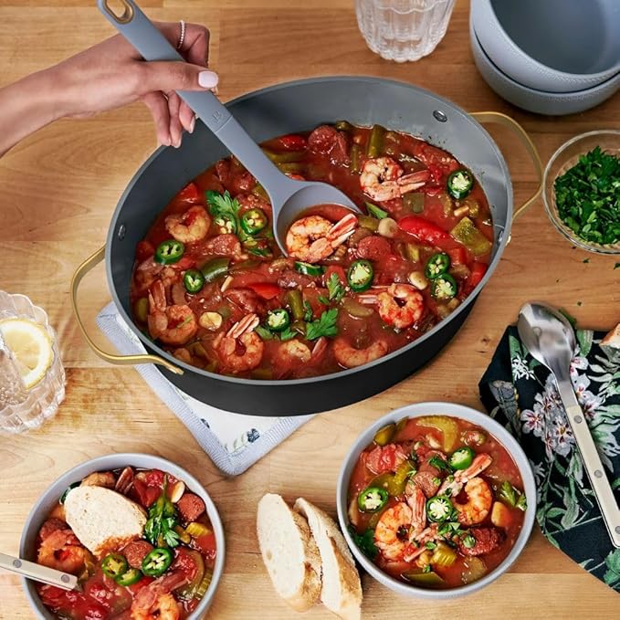 Beautiful 10-in-1 6-Qt Programmable Multi-Cooker with Oven-Safe Pot & 7 Presets ??Slow Cook, Rice, Steam, Saut챕 (BLACK SESAME)