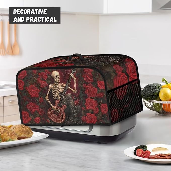 Halloween 7+ Quart Slow Cooker Water-Proof Cover Kitchen Accessories Portable Slow Cooker Cover Bag,Dustproof Water-Resistant protective Case