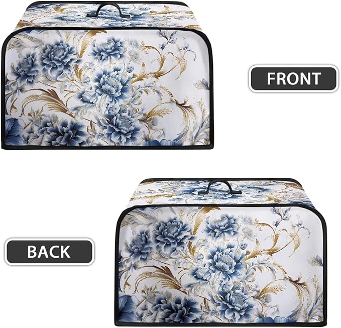 Slow Cooker Dust Cover Compatible for Hamilton Beach 6-8 qt Stain Resistant Decoration for Home and Kitchen Vintage Roses