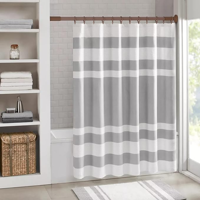 Tension Shower Curtain, Spring Shower Tension Curtain Rod, Closet Rod, for Windows or Shower, Rust Resistant Easy to Install, Umimile (Brown, 51-86??