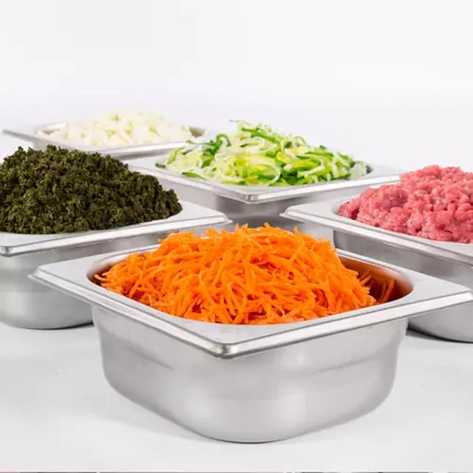 Sammic CK-35V Combination Food Processor, 5.8 Qt Bowl, Variable Speed, Reverse Function, Continuous Feed & Batch Modes, LED Digital Controls, 3 HP Motor, 120V, Stainless Steel