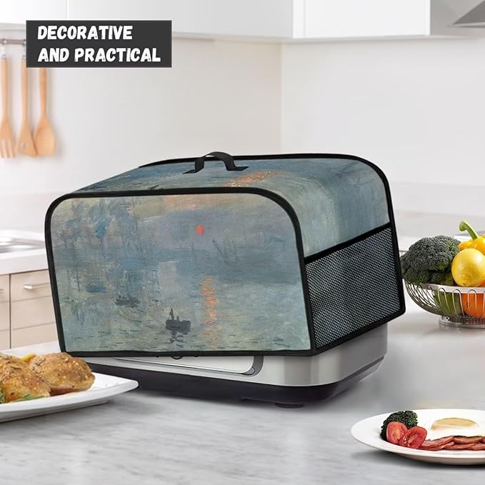 6-8 Quart Slow Cooker Cover Up for Van Gogh Painting 3d Print Decor Protect Slow Cooker Kitchen Decorative Appliance Covers