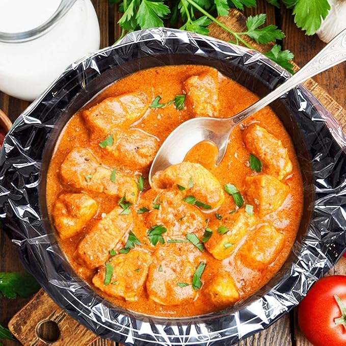 ECOOPTS Slow Cooker Liners (30 Liners), 14" 횞 22" Pot Liners Fit 6-10 Quarts, Disposable Cooking Bags Suitable for Oval & Round Pot, BPA Free (14" 횞 22")