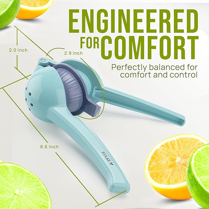 ZK Lemon Squeezer - 2 in 1 - Light Blue & Purple Slate