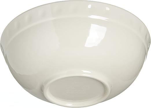 Carlisle FoodService Products Mingle Resuable Plastic Bowl Small Bowl with Pottery Style for Home and Restaurant, Melamine, 17 Ounces, Aqua