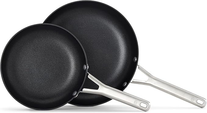 Calphalon짰 Hard-Anodized Nonstick 8" and 10" Frying Pan Set