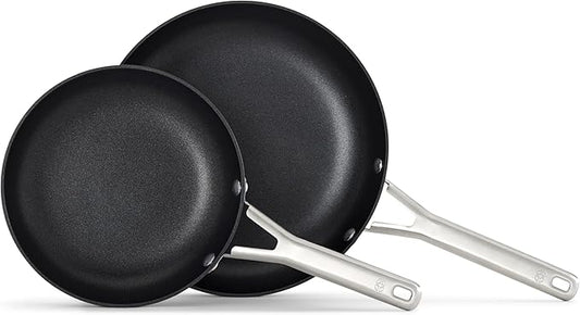 Calphalon짰 Hard-Anodized Nonstick 8" and 10" Frying Pan Set