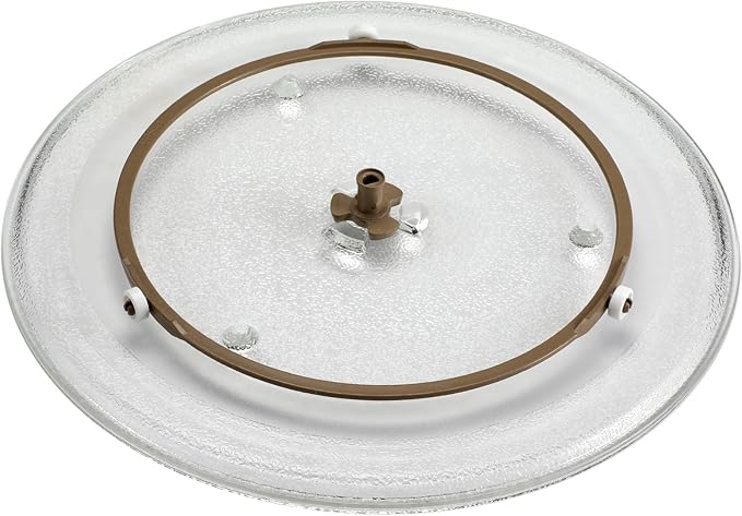 12.5 inch(318MM) Microwave Turntable Plate Microwave Cooking Tray Compatible for GE and Samsung