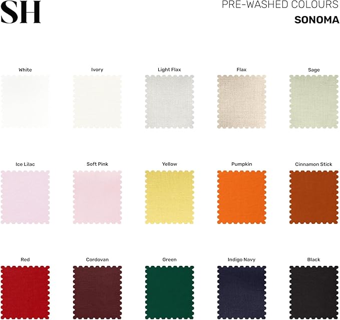 Solino Home Green Linen Tablecloth 70 x 120 Inch - 100% Pure Linen Table Cloth for Rectangle Tables - Sonoma, Machine Washable Tablecloth for Winter, St Patricks Day