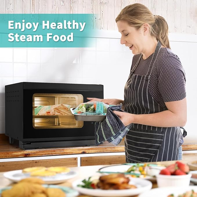 Microwave Steamer Bags 15 Pack Zip Steam Vegetable Cooking Bag for Potatoes Meat, 7.1 X 7.9 Inches