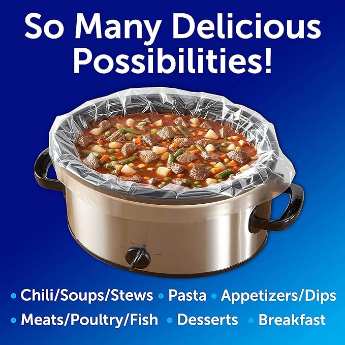 Reynolds Kitchens Slow Cooker Liners, Regular (4 Count, Pack of 12)