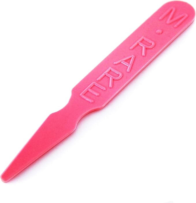 New Star Foodservice 24197 Plastic Steak "Medium Rare" Markers, Pink (Pack of 1000)