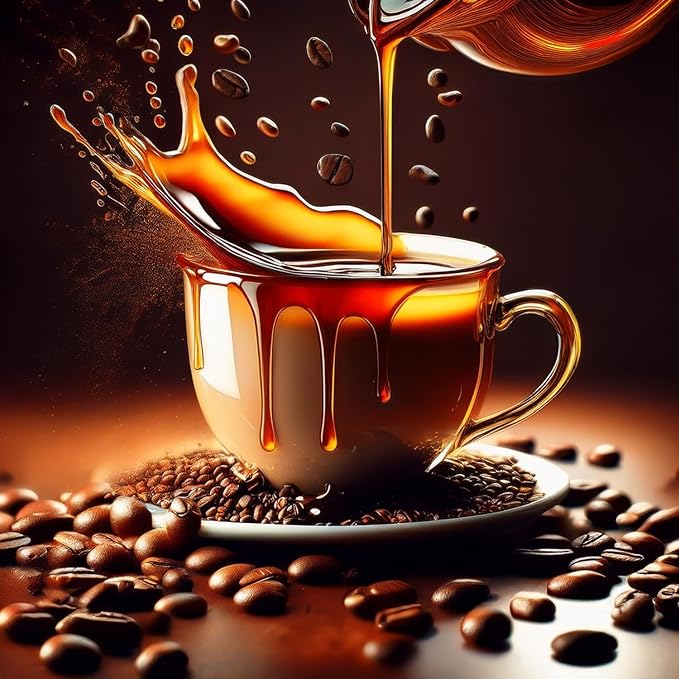 Fresh Roasted Coffee, Maple Cr챔me Flavored Coffee, 5 lb (80 oz), Medium Roast, Kosher, Ground