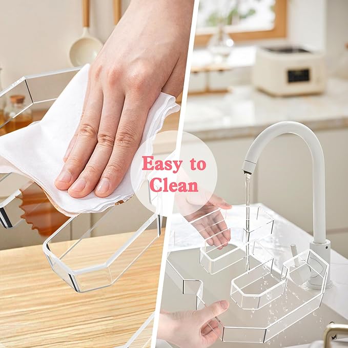 13.8" Acrylic Number Charcuterie Tray, Fillable Number Charcuterie Box for Food, Reusable Serving Cake Candy Dish Display Tray for Birthday Anniversary Party Decoration (Square Number 8)