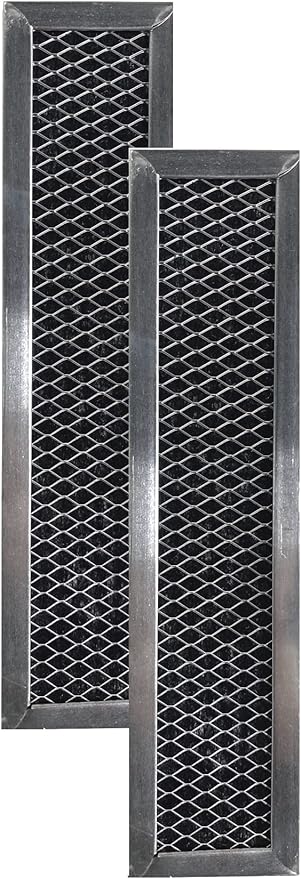 Air Filter Factory Charcoal Filter JX81D Replacement For GE Microwave Oven Charcoal Carbon Filters 2-Pack