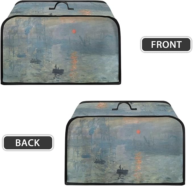 6-8 Quart Slow Cooker Cover Up for Van Gogh Painting 3d Print Decor Protect Slow Cooker Kitchen Decorative Appliance Covers