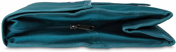 PackIt짰 Freezable Lunch Bag, Deep Teal, Built with ECOFREEZE짰 Technology, Foldable, Reusable, Zip and Velcro Closure with Buckle Handle, Designed for Work Lunches and Fresh Lunch On the Go