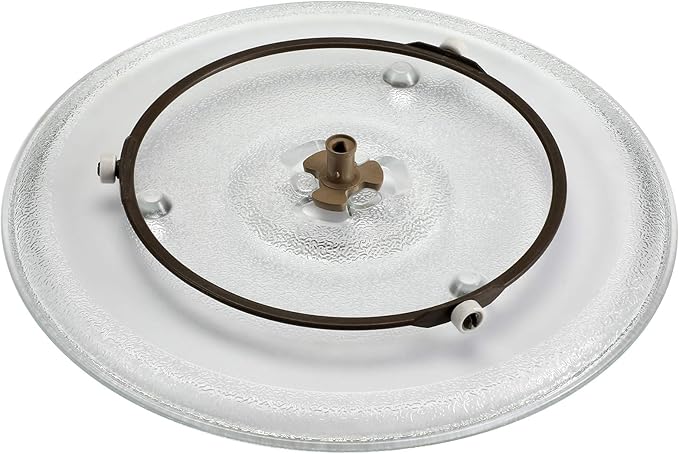10-1/2" (270mm) Microwave Turntable Plate Microwave Cooking Tray Compatible for Hamilton Beach 252100500497 HB-P90D23 HB-P90D23A HBP90D23 Emerson P23 Magic Chef MCM990ST