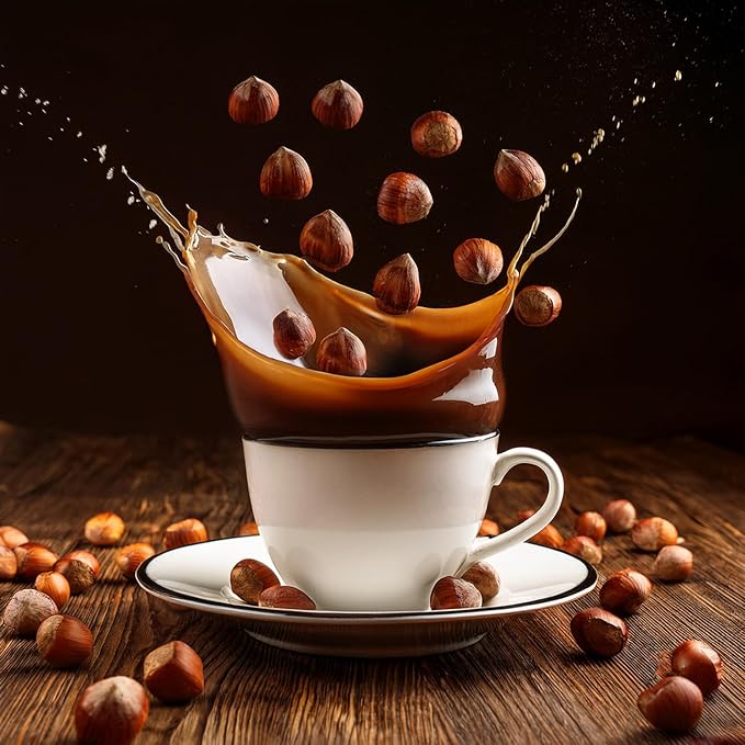 Fresh Roasted Coffee, Hazelnut Flavored Coffee, 5 lb (80 oz), Medium Roast, Kosher, Ground