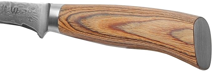 Wakoli EDIB Pro Damascus Peeling Knife ??Japanese Style Kitchen Knife | 2.4-Inch Genuine Damascus Steel Blade with VG10 Core | Ergonomic Pakkawood Handle | Professional Chef Knife in Gift Box