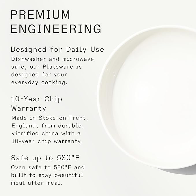 Made In Cookware - Serving Bowl - White - Porcelain England