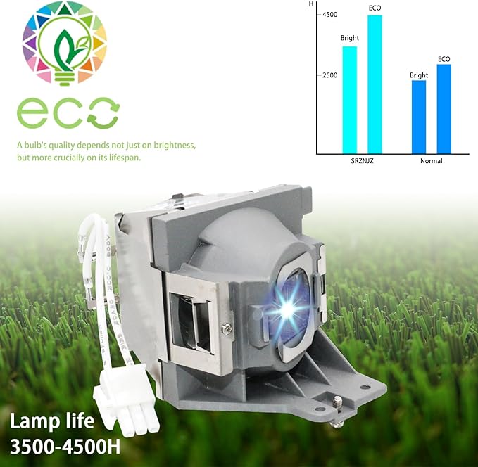 RLC-092 RLC-093 Original Replacement Projector Lamp Bulb for Viewsonic PJD5555W PJD5155 PJD5255 PJD5153 PJD5353LS PJD6350 PJD5151 PJD5553LWS PJD6550LW PJD6551LWS Projector with Housing