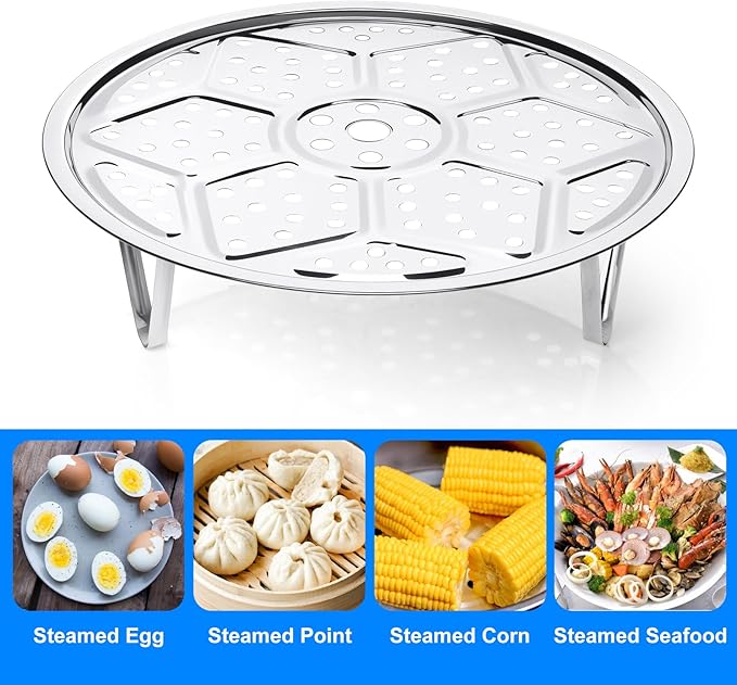 2 Pcs Pressure Canner Rack, 11-inch Pressure Cooker Rack, Stainless Steel Premium Canner Rack for Pressure Canner - Compatible with P-resto, All-American and More
