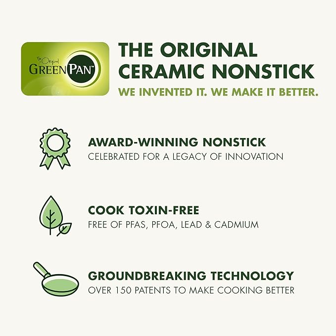 GreenPan Carb Reducing Electric Rice Cooker, 4 Cups Uncooked/8 Cooked Rice, 10 Presets, LED Display, Healthier Meals, Delay Timer, PFAS-Free Ceramic Nonstick Removable Bowl, Cool Touch, Steam, Graphite