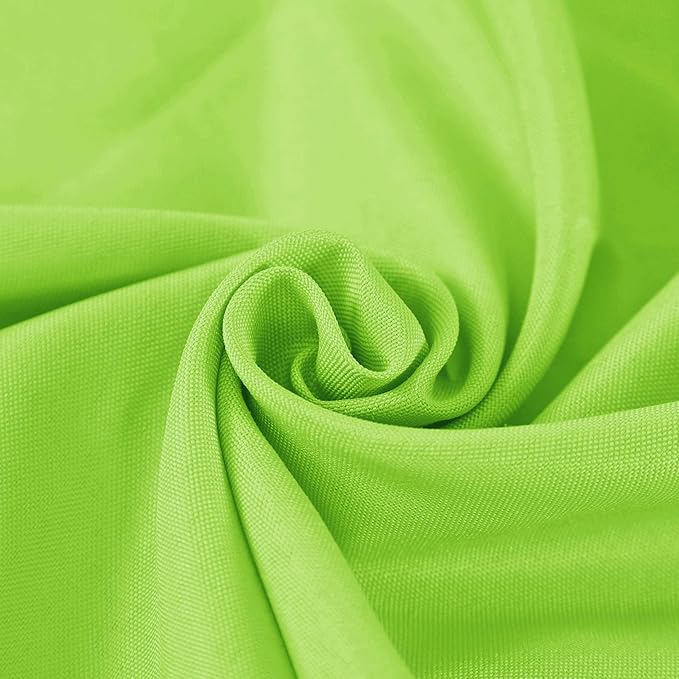 Cupuamon 70 inch Round Tablecloth Washable Polyester Table Cloth Decorative Table Cover for Wedding Party Dining Banquet（70 inch,Apple Green）
