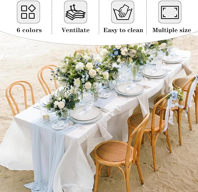 Fitable Black Rectangle Tablecloths for 6 Foot Tables, 6 Pack - 70 x 108 Inches - Stain Resistant and Washable Table Clothes, Polyester Fabric Table Covers for Wedding, Party, Banquet, Buffect