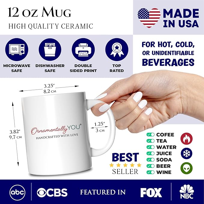 OrnamentallyYou Personalized Valentine Mug (Retro Cupid Valentine Blowing Bubble Personalized Mug)