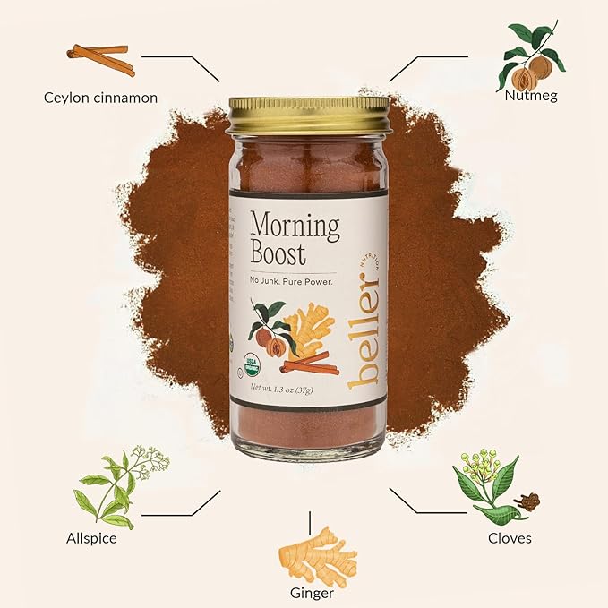 SpiceRack Cook Book Bundle: Nutrition Plan to Reduce Breast Cancer Risk & Manage Your Weight + 4 Organic Spice Blends - Rachel Beller Super Sumac, Morning Boost, Vegitude Power & Tex Mex