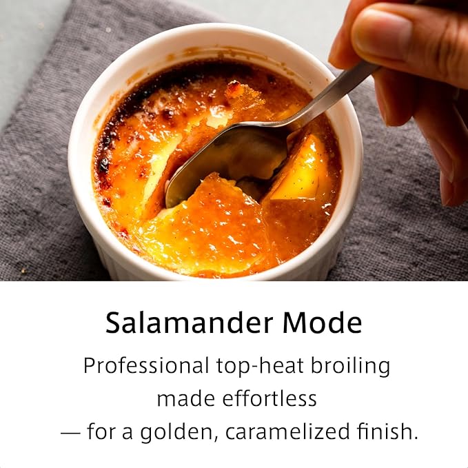 BALMUDA The Toaster Pro | Steam Oven Toaster | Compact 14.1?³W × 12.6?³D × 8.2?³H | 6 Modes: Shokupan, Golden Toast, Pizza, Croissant, Oven, Salamander Grill | (Baking Tray Sold Separately) | Off-white