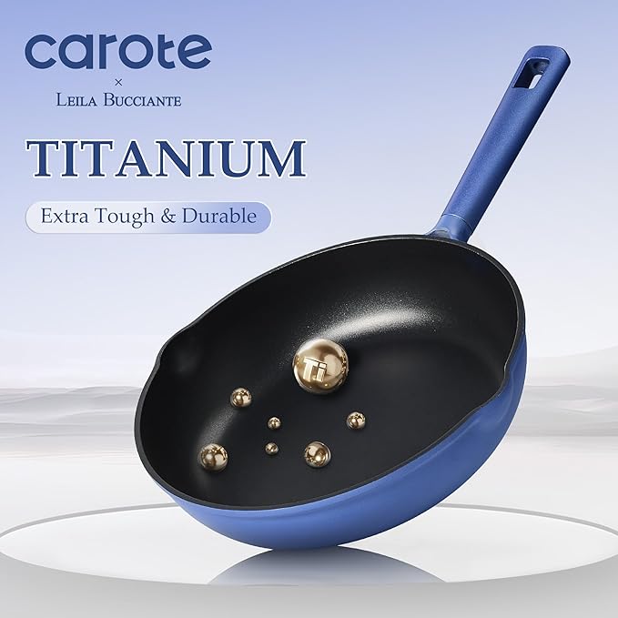 CAROTE 31PCS Pots and Pans Set, Nonstick Cookware Set Kitchen Non Stick Induction Cookware Non-toxic Granite Cooking set