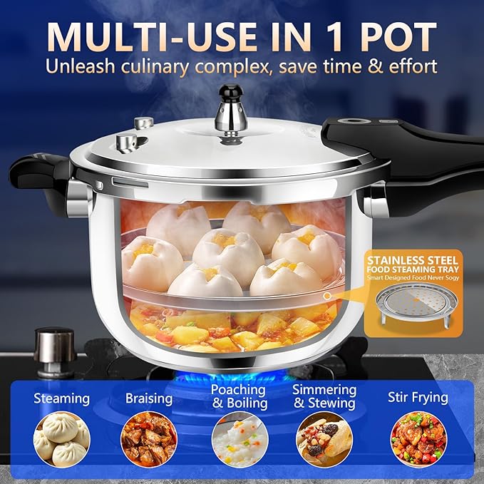 Pressure Cooker Stainless Steel ollas de presi처n para cocinar stovetop pressure cookers 4.22qt olla de presion rice cooker mini pressure cookers stainless steel small pressure cooker