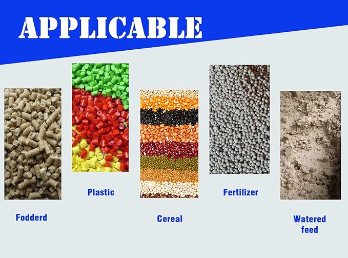 220V 4KW Powder Mixer Blender Mixing Machine Stainless Steel Plastic Mixer Mixing Capacity 440 lbs Vertical Feed Mixing Machine