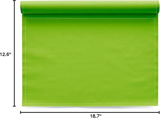 MY DRAP Cotton Placemat 횖 45 x 32 cm / 17.7 x 12.6 in Dining Table Set, Kitchen Table, Placemats for Dining Table, Kitchen Set, Placemats for Kitchen Table, Biodegradable, Table Runner