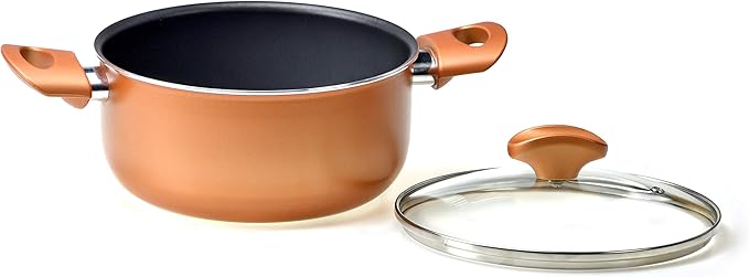 RAVELLI Italia Linea 20 Non Stick Dutch Oven, 3 Quart